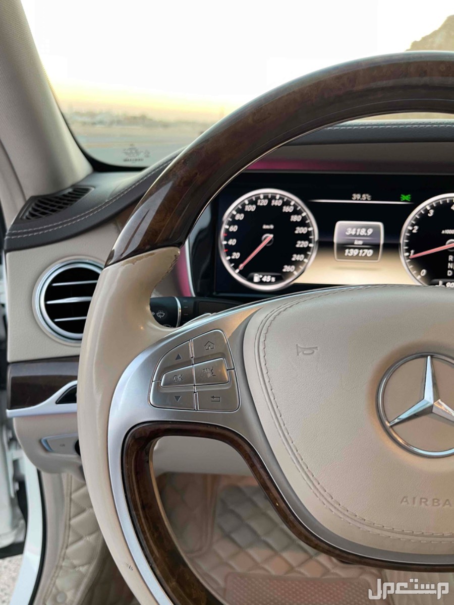 مرسيدس بنز S-Class 2014 في الرياض بسعر 155 ألف ريال سعودي