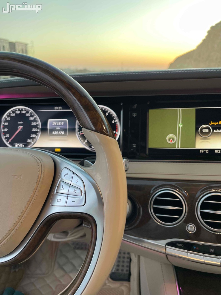 مرسيدس بنز S-Class 2014 في الرياض بسعر 155 ألف ريال سعودي