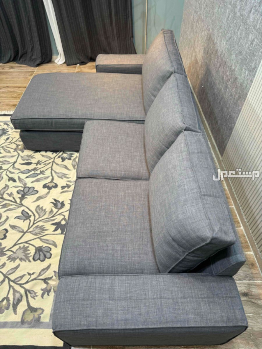 كنب ايكيا حرف ال مجدد مغير اغطية جديده