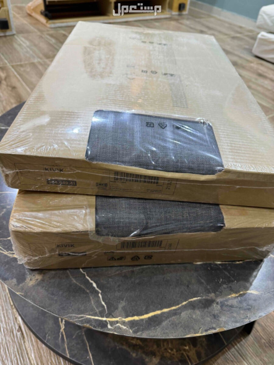 كنب ايكيا حرف ال مجدد مغير اغطية جديده التغطية الجديده قبل التلبيس