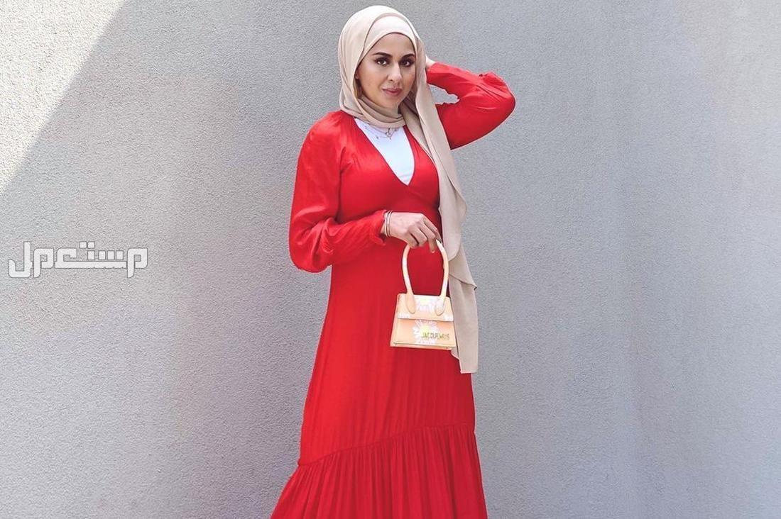 أنواع الفساتين للمحجبات 2024 فساتين اسلامية محجبات