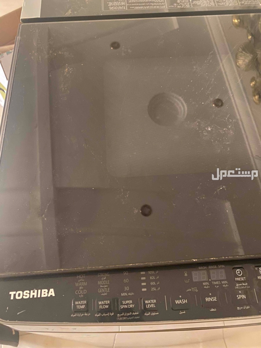 غساله توشيبا توماتيك 15 كيلو + تلفزيون سوني 47 بوصه