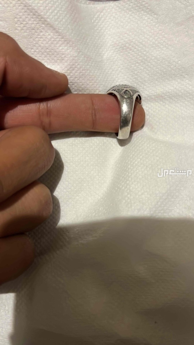 خاتم فضة