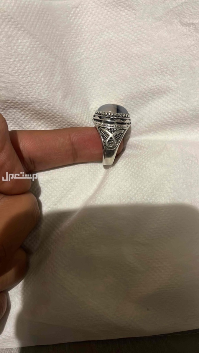 خاتم فضة