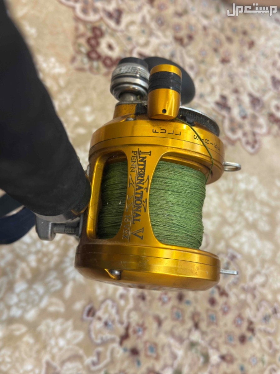 قصبة صيد مجرور بجميع ملحقاتها