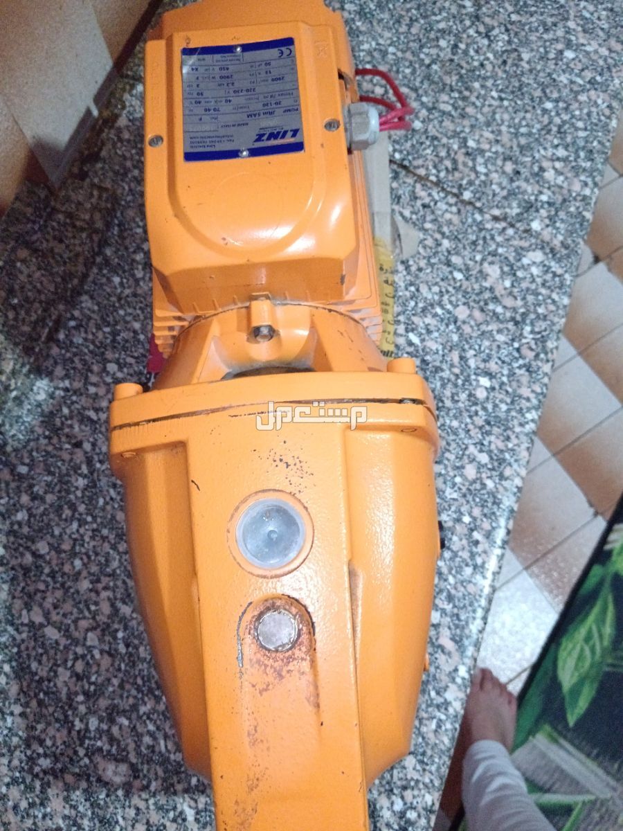 بيع ماتور مياة لينز 3 حصان ايطالي