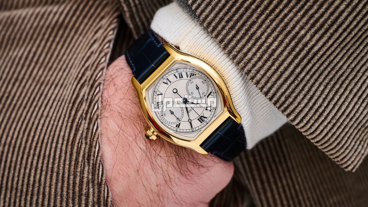 اجمل ساعات انيقه للرجال 2024 ساعة رجالي Cartier Tortue