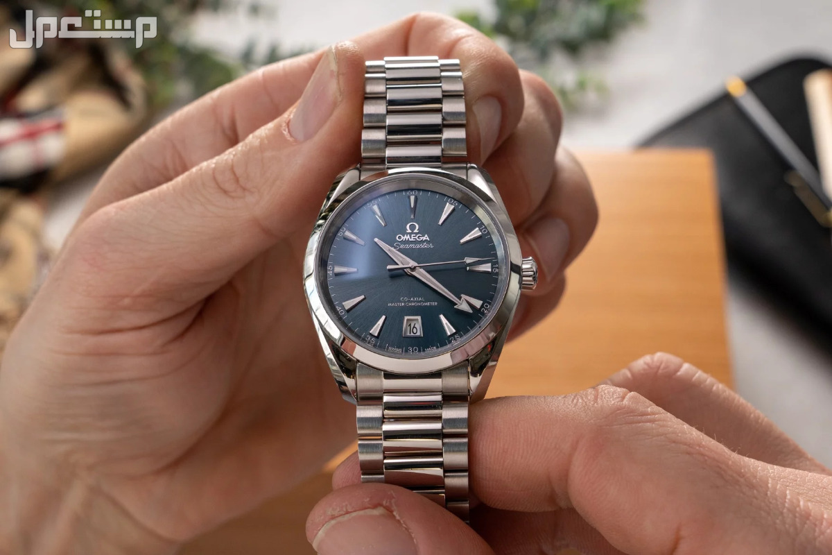 اجمل ساعات انيقه للرجال 2024 ساعة رجالي Omega Seamaster