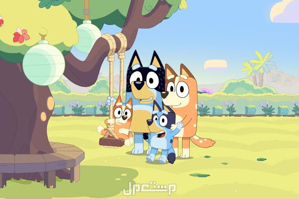 أفضل مسلسل أجنبي للأطفال Bluey (بلوي)
