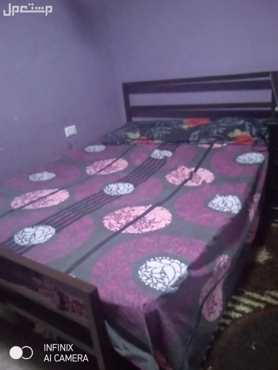 سرير حديد اصلى بالملل والمرتبه