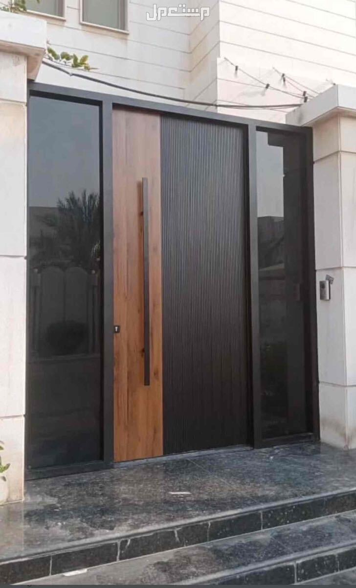 أبواب المنيوم كلادينج سماكة 4 ملم في الدمام بسعر 1350 ريال سعودي
