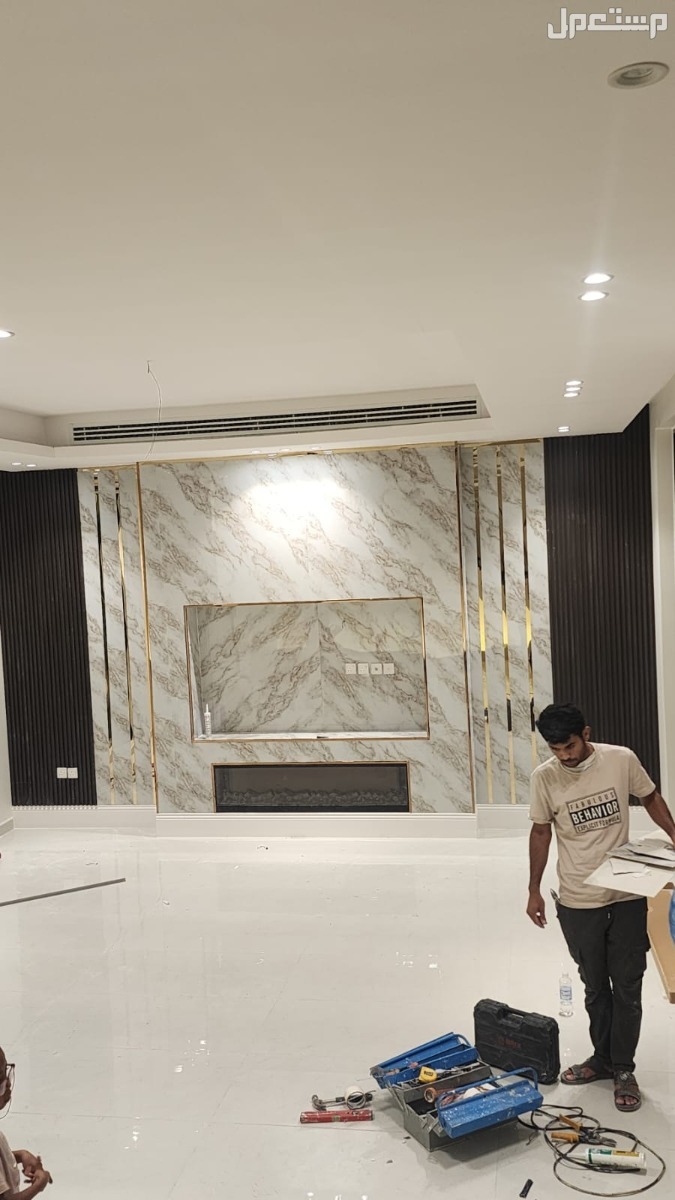 ديكورات ودهانات الدمام بديل الرخام وبديل خشب بديل شيبورد باركيه فوم فوم ...