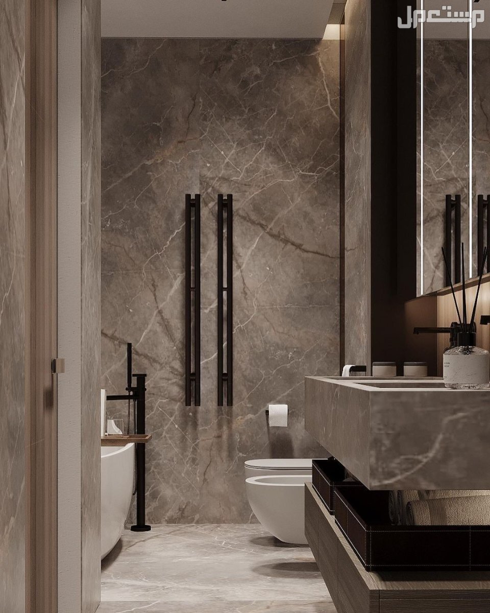 صور ديكور حمامات حديثة فخمة 2024 لاختيار الأفضل تصميم ديكورات حمامات