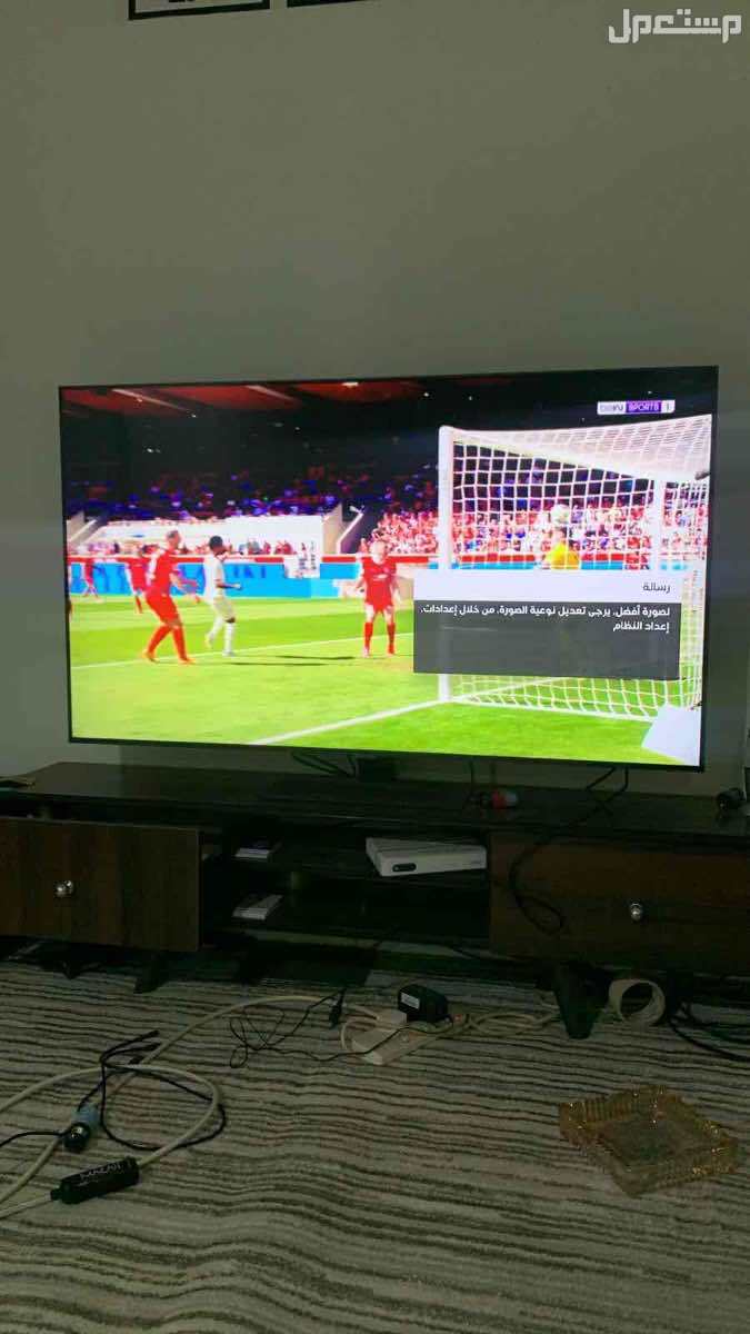 شاشه سامسونج 55 بوصه qled 120 hz