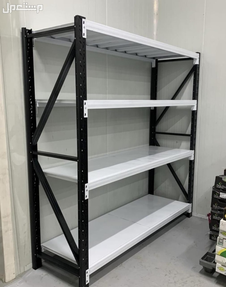 رفوف مستودعات رفوف تخزين منزليه رفوف محلات رفوف بقاله سوبر ماركت رفوف صيدليه رفوف ملفات
