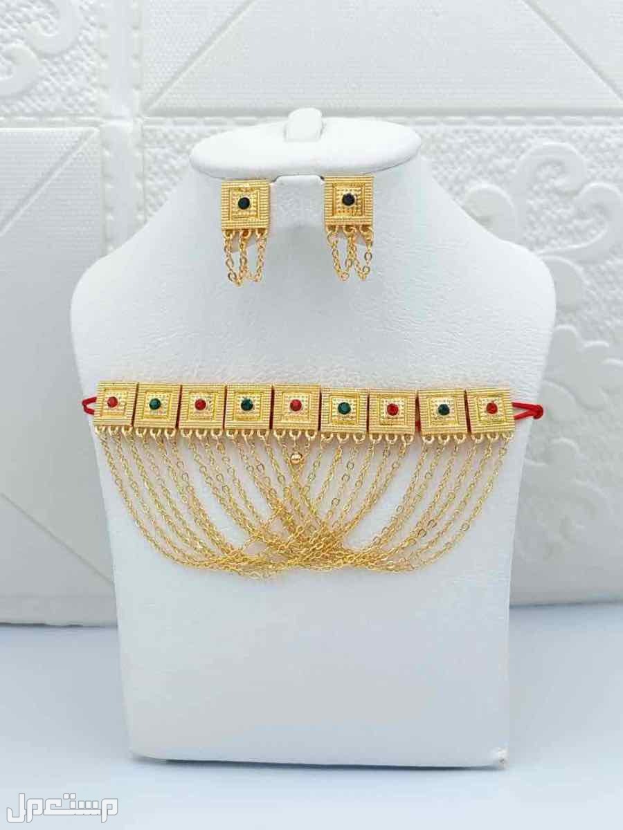 🌹عروضنا مستمره 🌹 🌹أطقم إكسسوارات مطليات 🌹موديل خناق