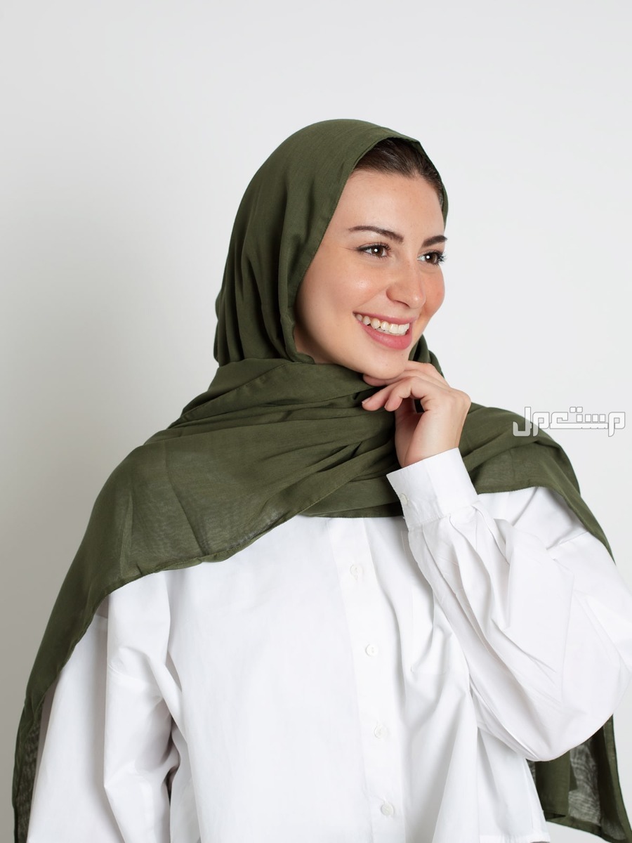 أفضل طرح قطن أنيقة سهلة التنسيق طرح قطن سادة