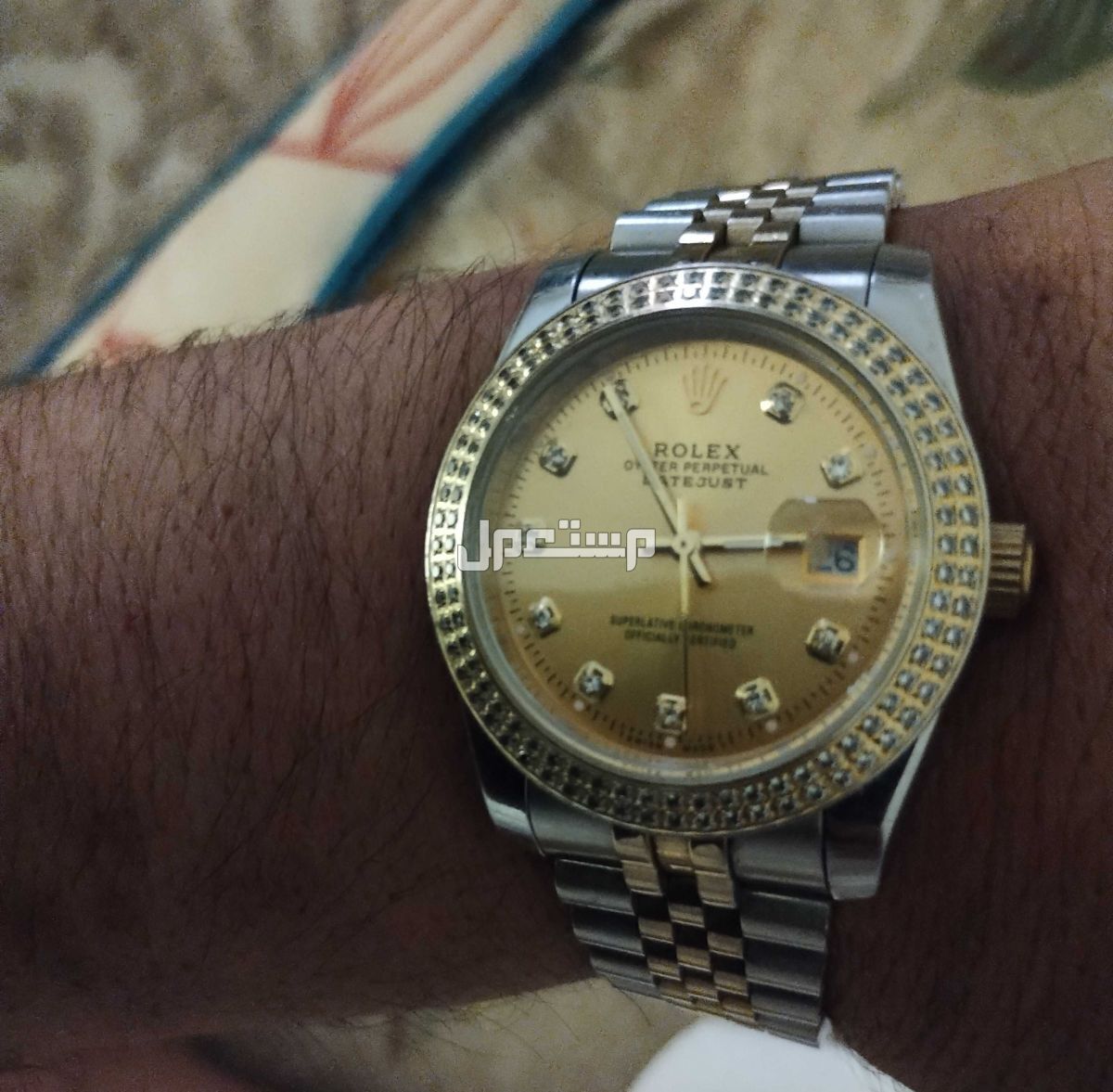 ROLEX ساعة رولكس سويسرية أصلية