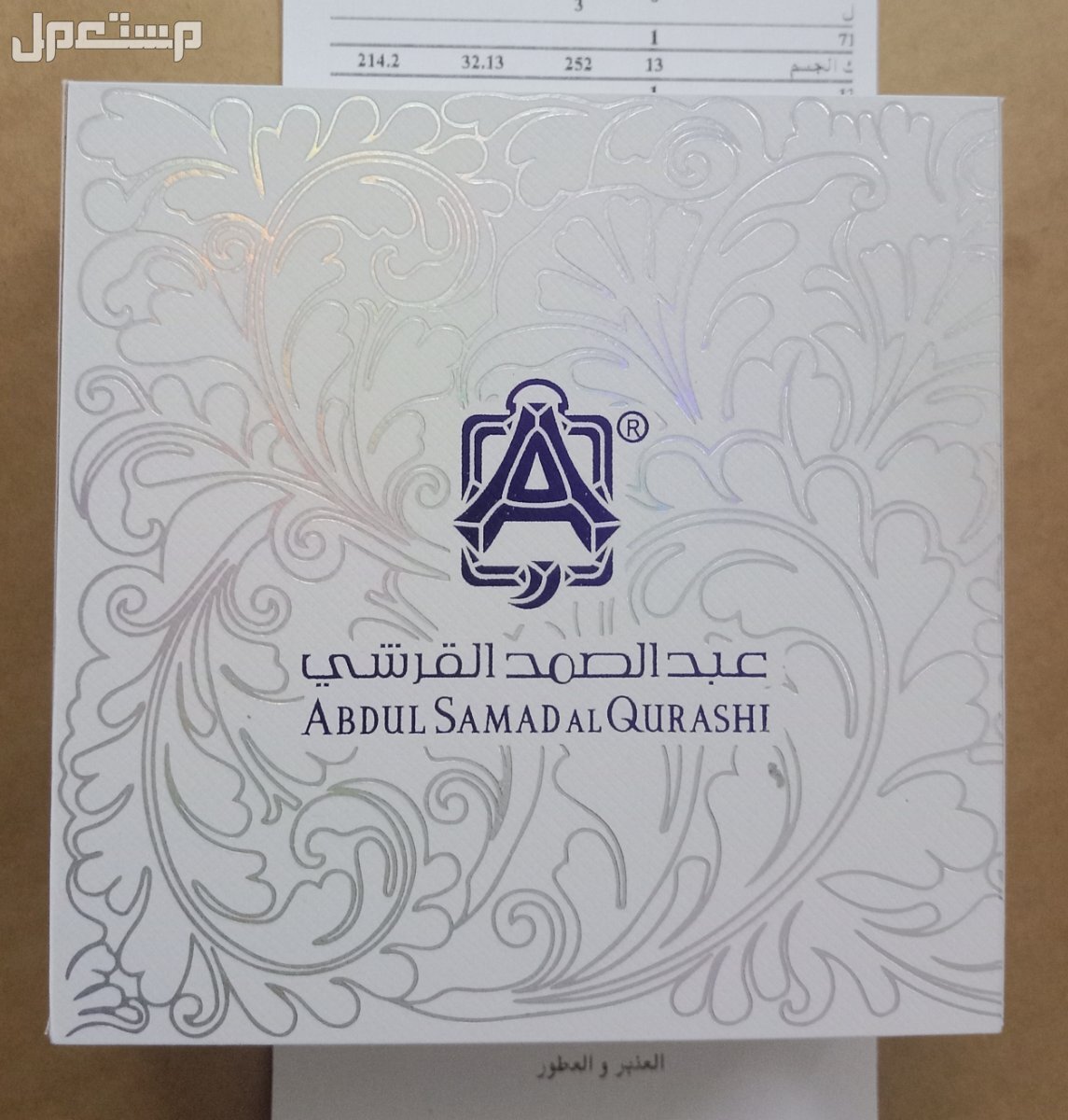 عطر رنة خلخال و تولة مسك الجسم الابيض