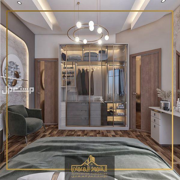 تصميم غرفة نوم رئيسية فضل شركة تشطيب فلل