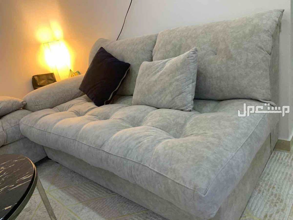كنب صالة حرف L او U