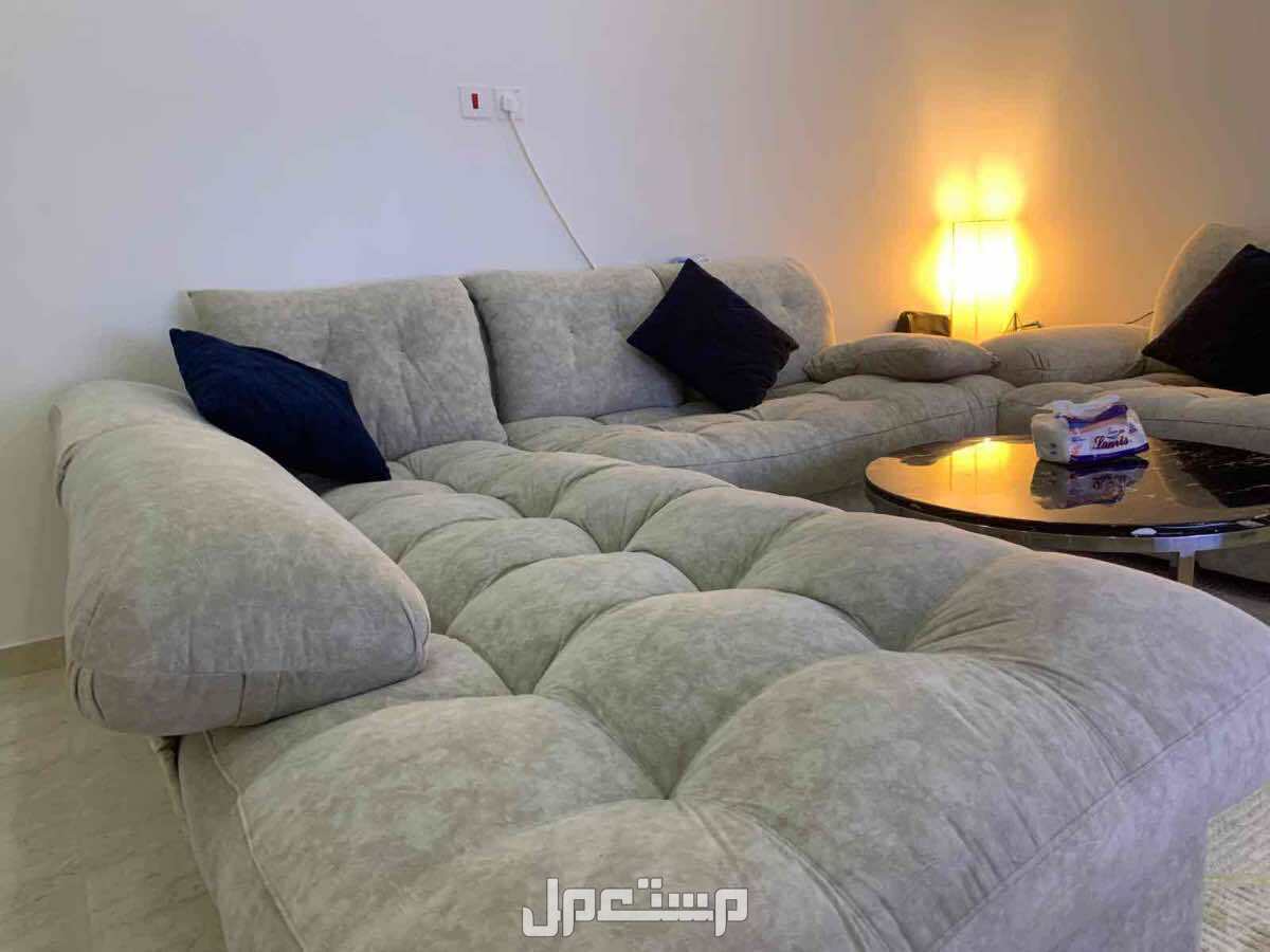 كنب صالة حرف L او U