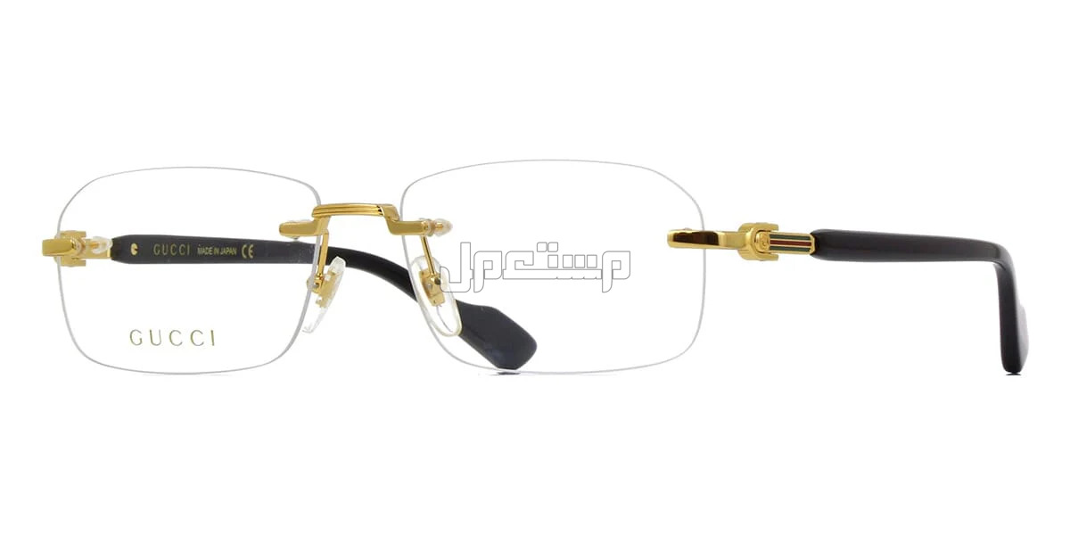 أجمل موديلات نظارات طبية بدون إطار نظارة Gucci GG1221O Eyeglasses