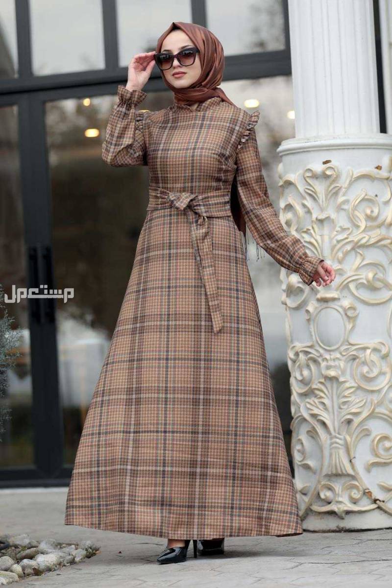 أجمل قصات فساتين محجبات 2024 فساتين محجبات 2024