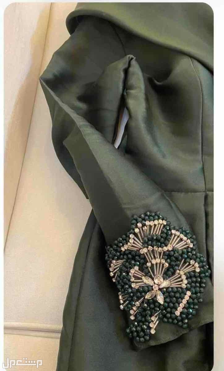 فستان سهره نسائي اورجنزا اخضر