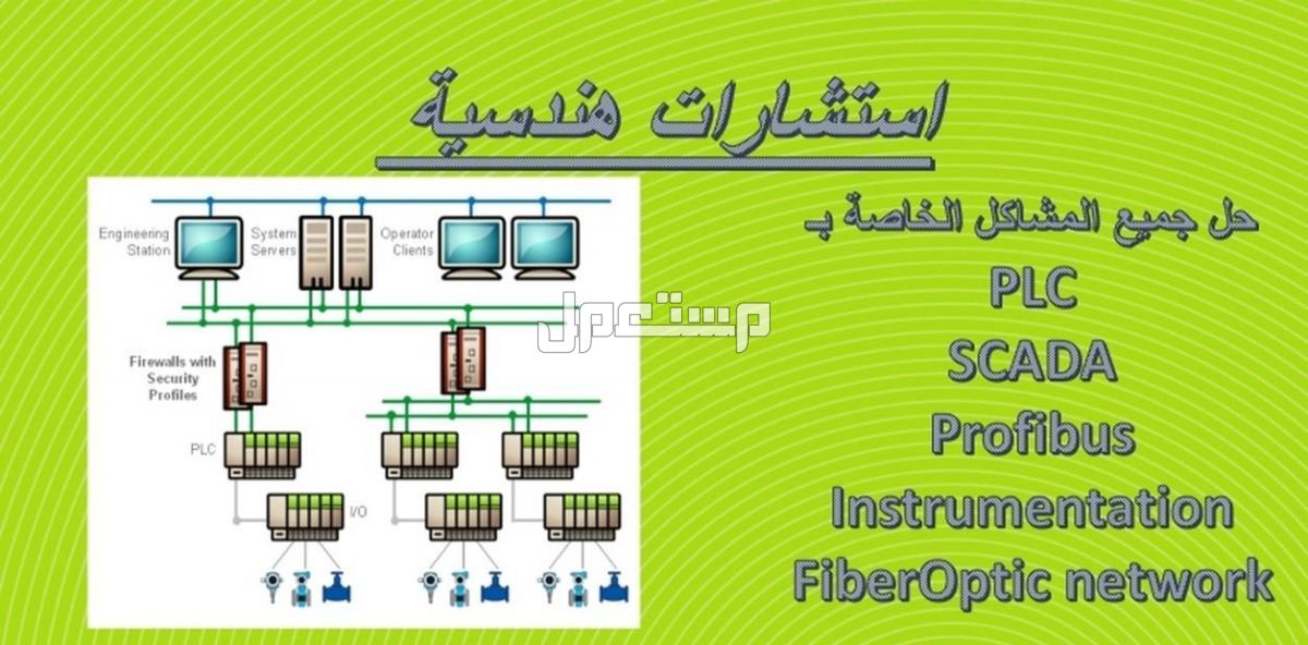 استشارات هندسيه لحل أعطال PLC & SCADA خبره 14 عام