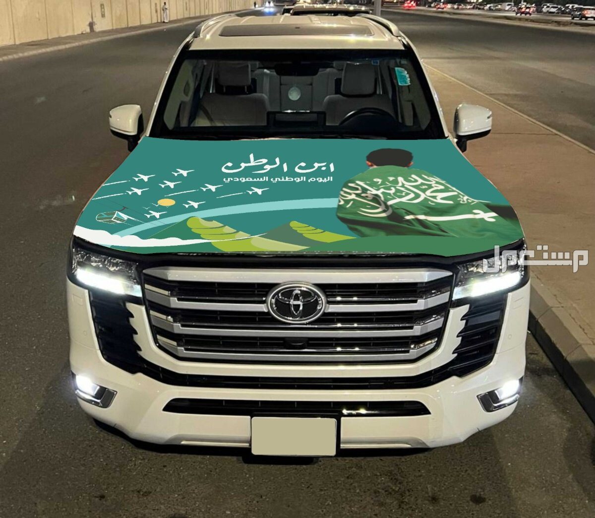 علم كبوت مطاط لجميع أنواع السيارات سهل الفك والتركيب بسعر الجملة 👌🇸🇦