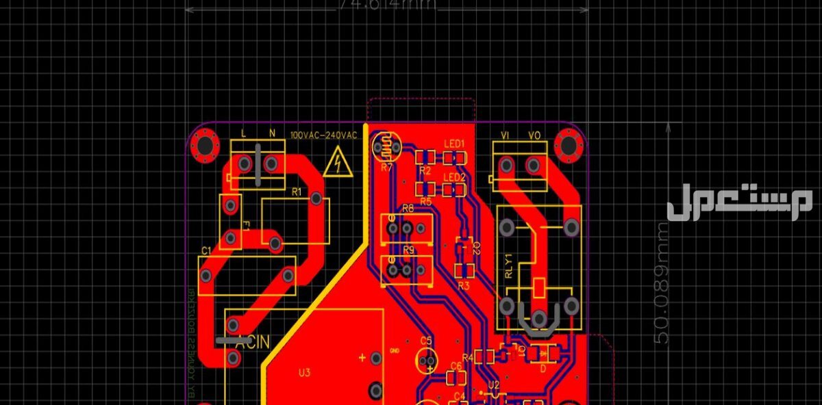 تصميم دارة مطبوعة PCB باحترافية عالية