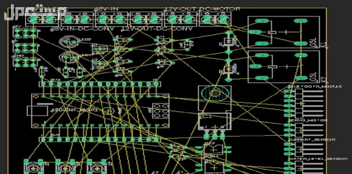 لمن يريد تصميم اي مشروع علي الدوائر الالكترونية المطبوعة PCB