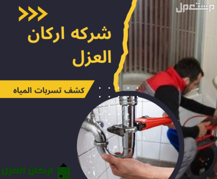 شركه كشف تسربات المياه وعزل اسطح وخزانات المياه بالقصيم