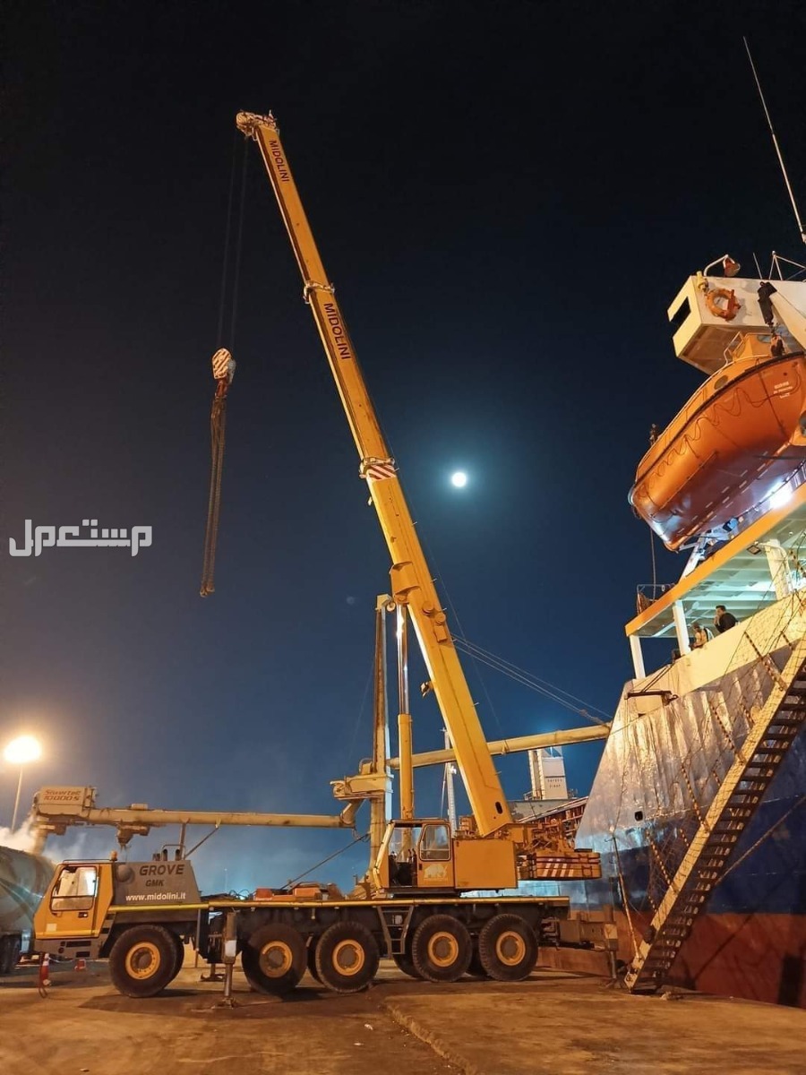 كرين 7طن20طن50طن80طن100طن للايجار