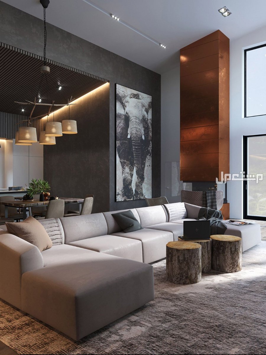 درجات اللون الرمادي في التصميم الداخلي وكيفية استخدامه درجات اللون الرمادي في التصميم