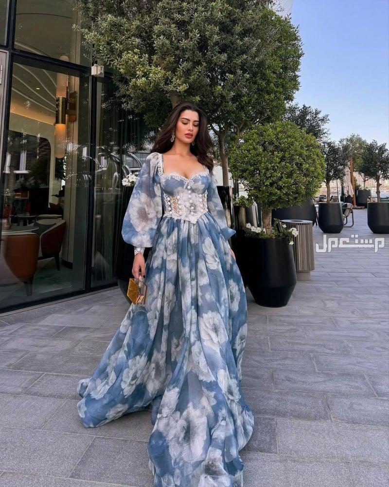 أفضل قماش فستان سواريه 2024 فستان سواريه منفوش