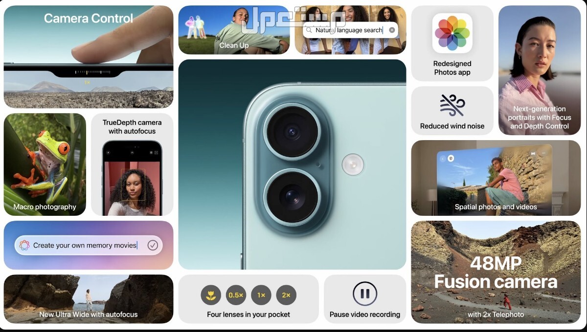جميع مميزات ايفون iphone 16 وسعره بعد نزوله رسمياً (صور) في الأردن
