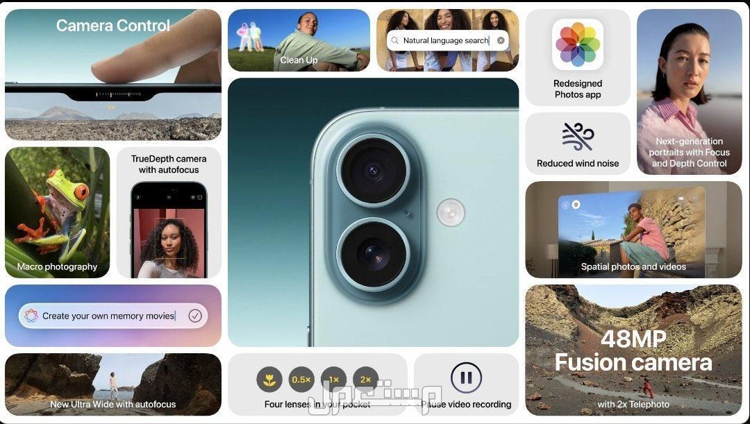 سلسلة ايفون 16 iphone تعرف على المواصفات والمميزات الجديدة سعر 16 iphone