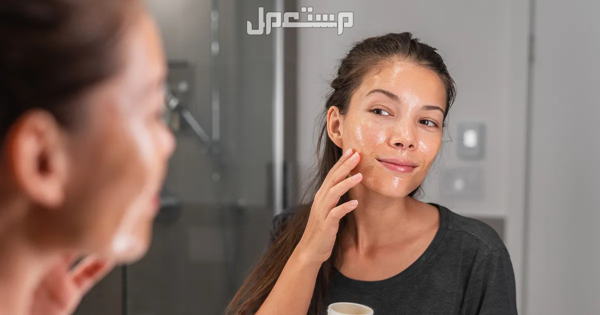 سر الحصول على بشرة زجاجية تلمع ماسك للبشرة