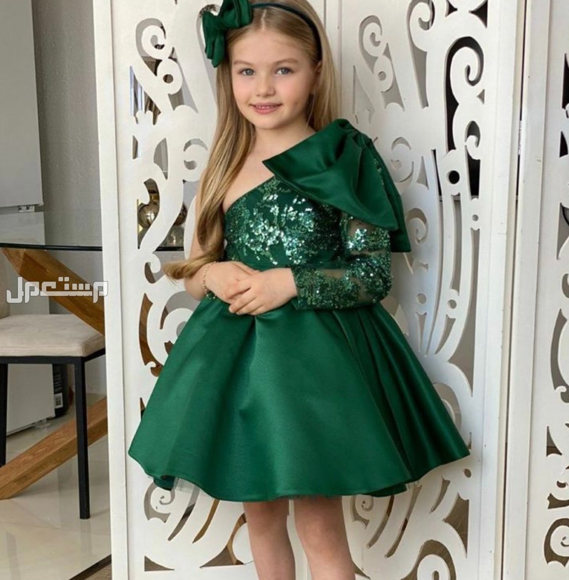 صور فساتين اليوم الوطني للاطفال فساتين اليوم الوطني السعودي