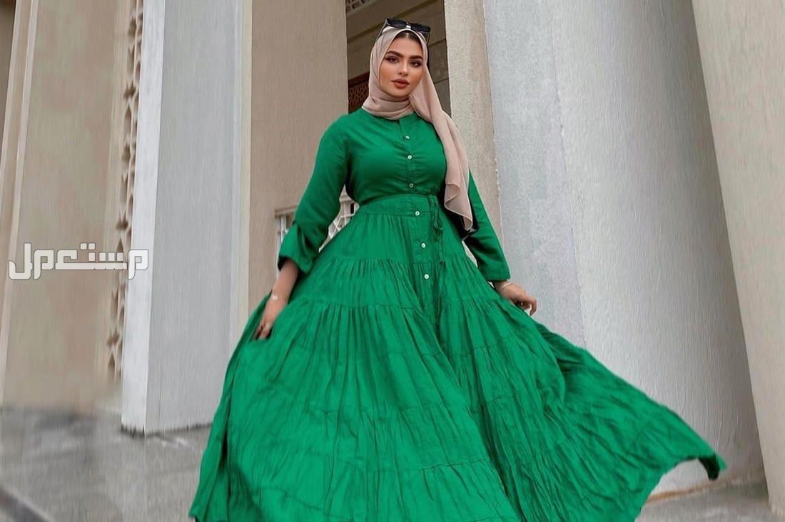 أجمل 10 موديلات فساتين طويلة فخمة للمحجبات 2024 أجمل 10 موديلات فساتين طويلة فخمة للمحجبات
