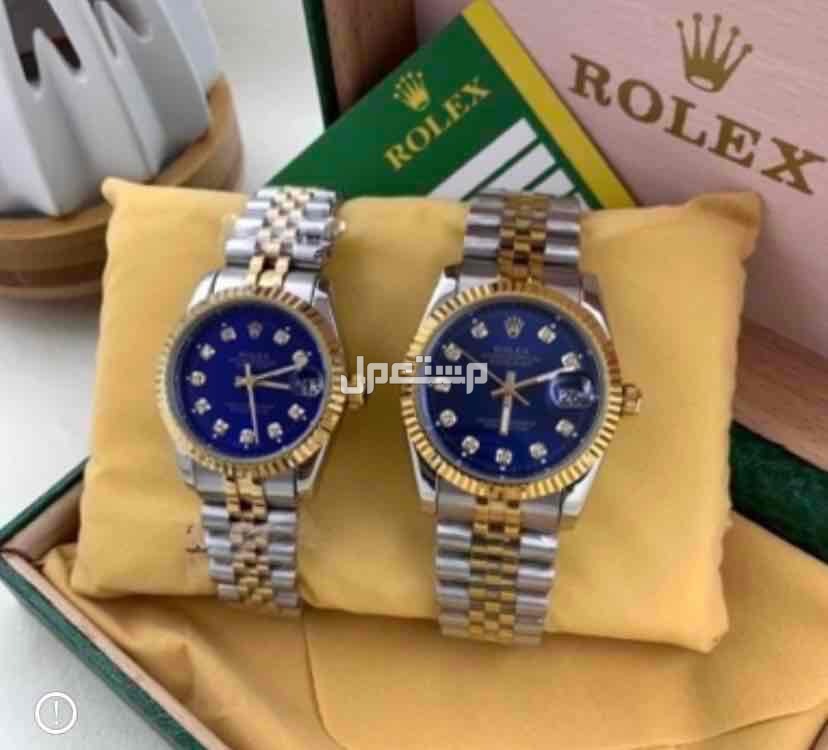 عرض خاص اليوم الوطني ساعه رجالي نسائي ماركه رولكس كلاسيك طبق الاصل درجه اولى جوده عاليه متوفره علبه الماركه رولكس