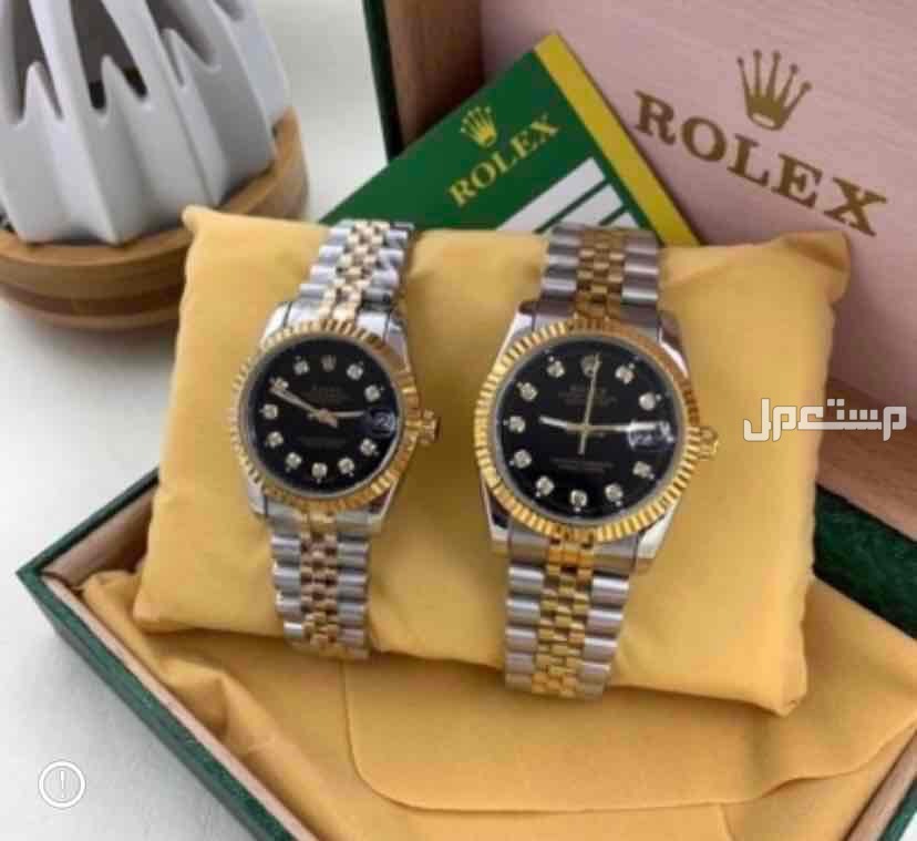 عرض خاص اليوم الوطني ساعه رجالي نسائي  ماركه رولكس كلاسيك طبق الاصل درجه اولى جوده عاليه    متوفره علبه الماركه رولكس