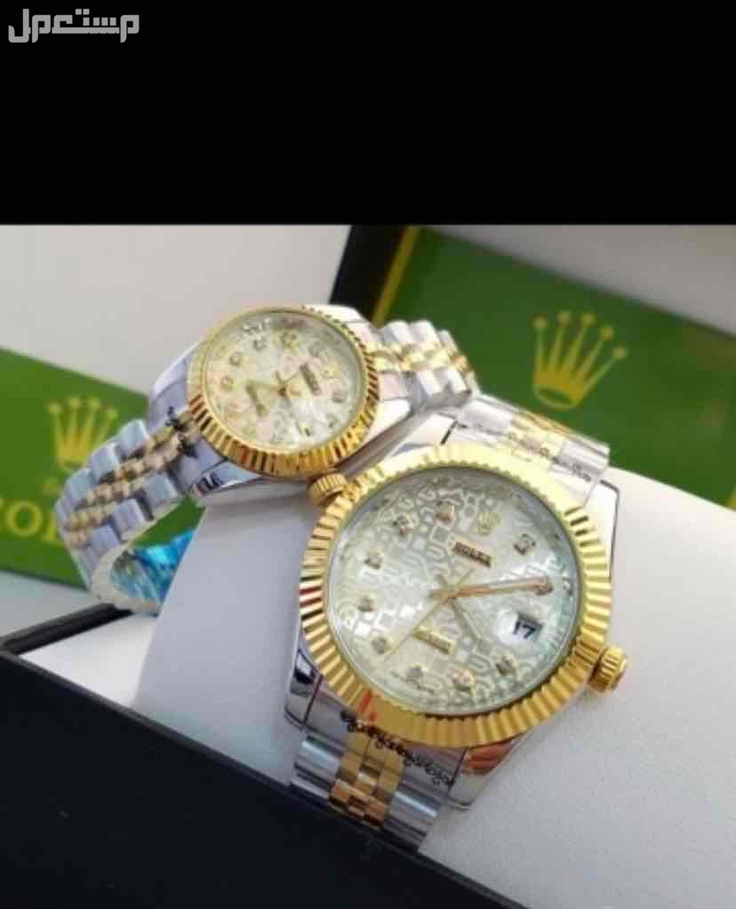 عرض خاص اليوم الوطني ساعه رجالي نسائي  ماركه رولكس كلاسيك طبق الاصل درجه اولى جوده عاليه    متوفره علبه الماركه رولكس