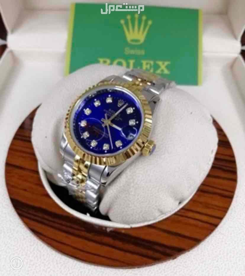 عرض خاص اليوم الوطني ساعه رجالي نسائي  ماركه رولكس كلاسيك طبق الاصل درجه اولى جوده عاليه    متوفره علبه الماركه رولكس