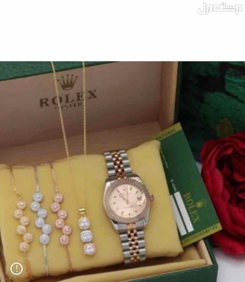 عرض خاص اليوم الوطني ساعه رجالي نسائي  ماركه رولكس كلاسيك طبق الاصل درجه اولى جوده عاليه    متوفره علبه الماركه رولكس