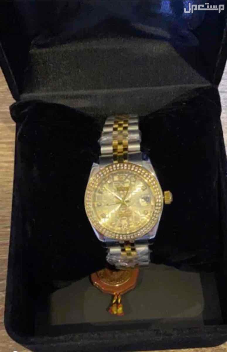عرض خاص اليوم الوطني ساعه رجالي نسائي  ماركه رولكس كلاسيك طبق الاصل درجه اولى جوده عاليه    متوفره علبه الماركه رولكس