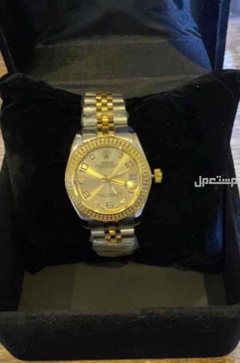 عرض خاص اليوم الوطني ساعه رجالي نسائي  ماركه رولكس كلاسيك طبق الاصل درجه اولى جوده عاليه    متوفره علبه الماركه رولكس