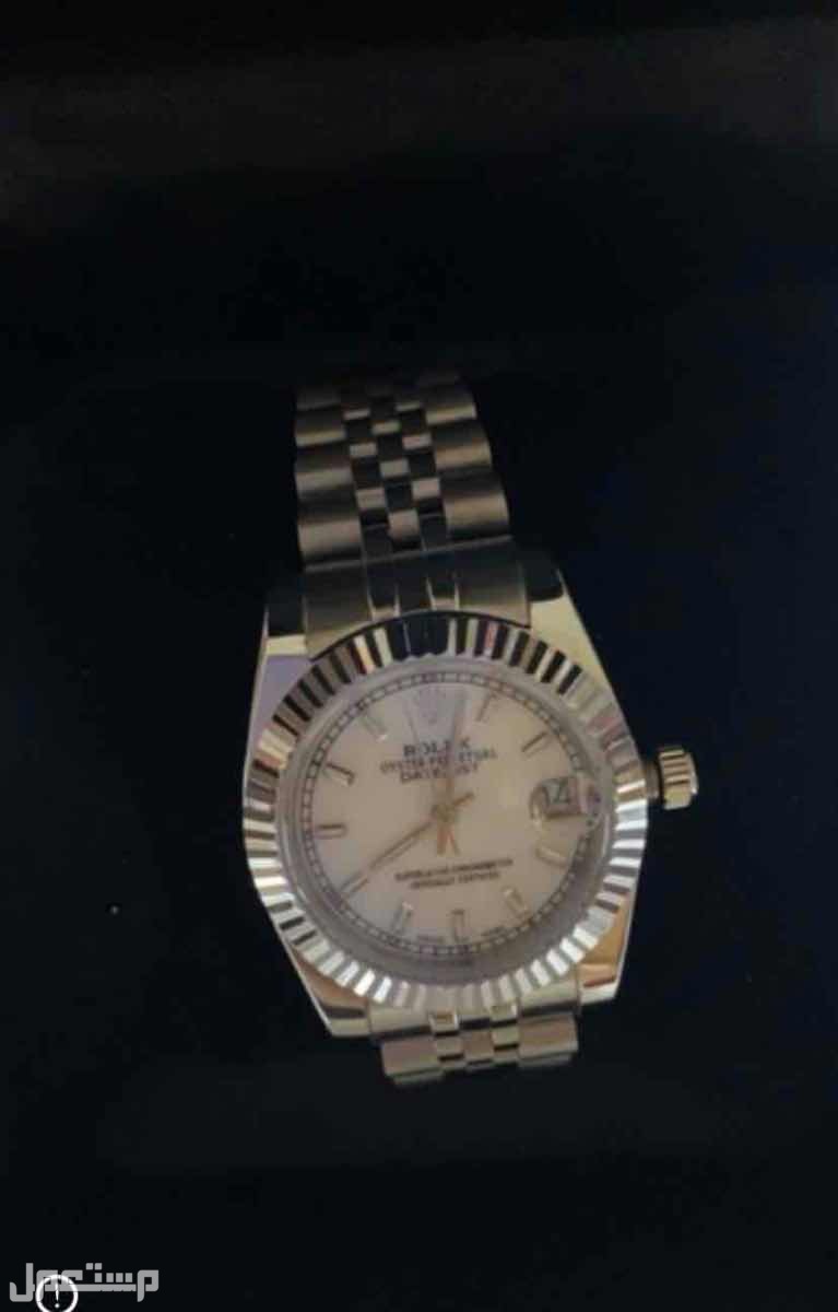 عرض خاص اليوم الوطني ساعه رجالي نسائي  ماركه رولكس كلاسيك طبق الاصل درجه اولى جوده عاليه    متوفره علبه الماركه رولكس